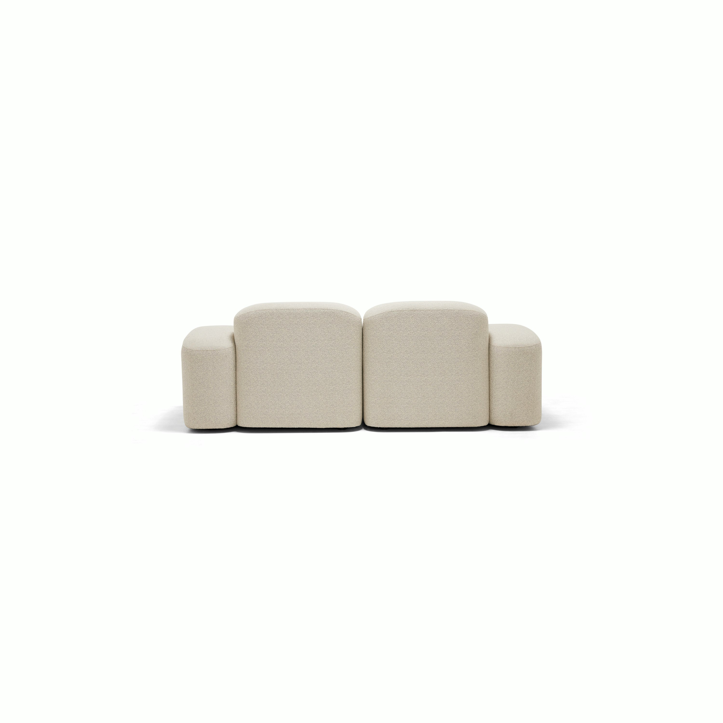 Muse Outdoor Sofa Two Seater in Collaroy Static
