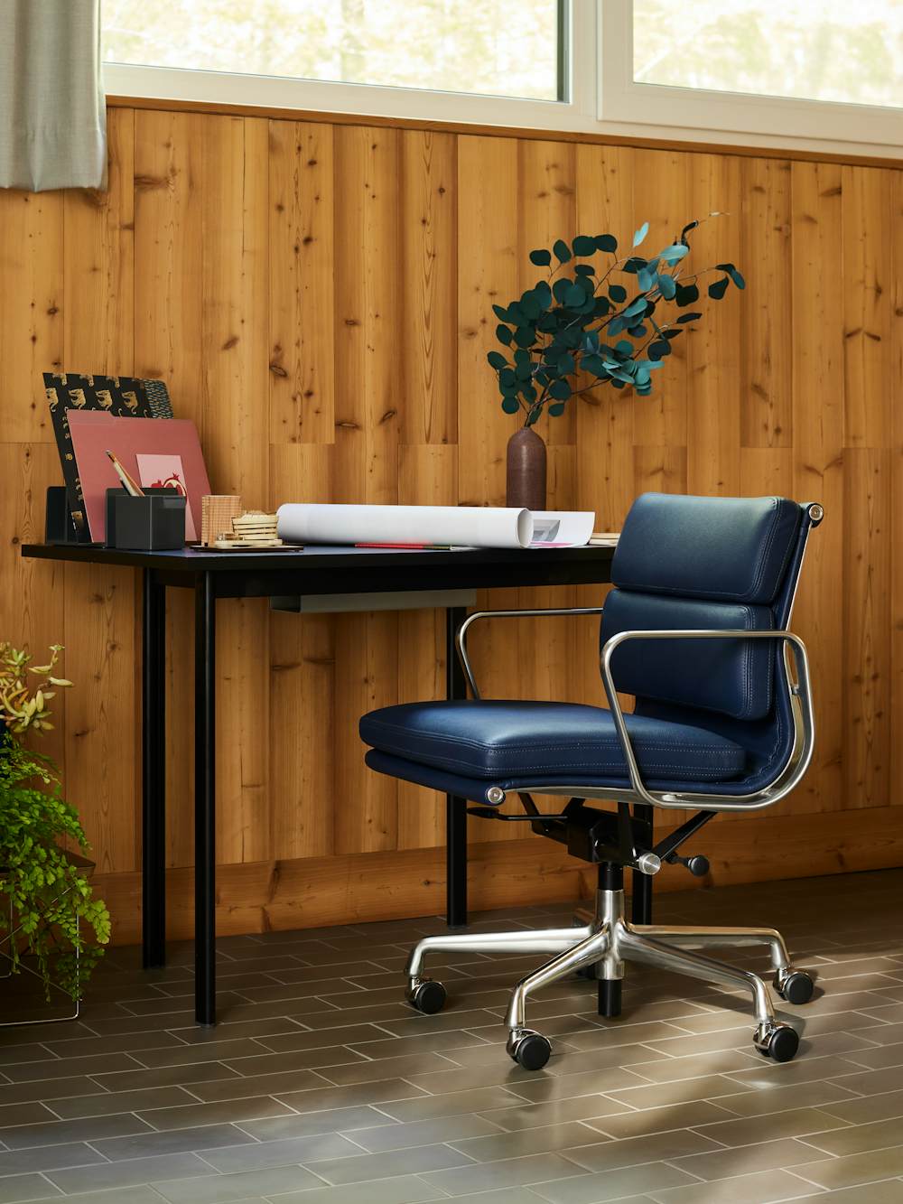 Mode Desk and Eames Soft Pad chair