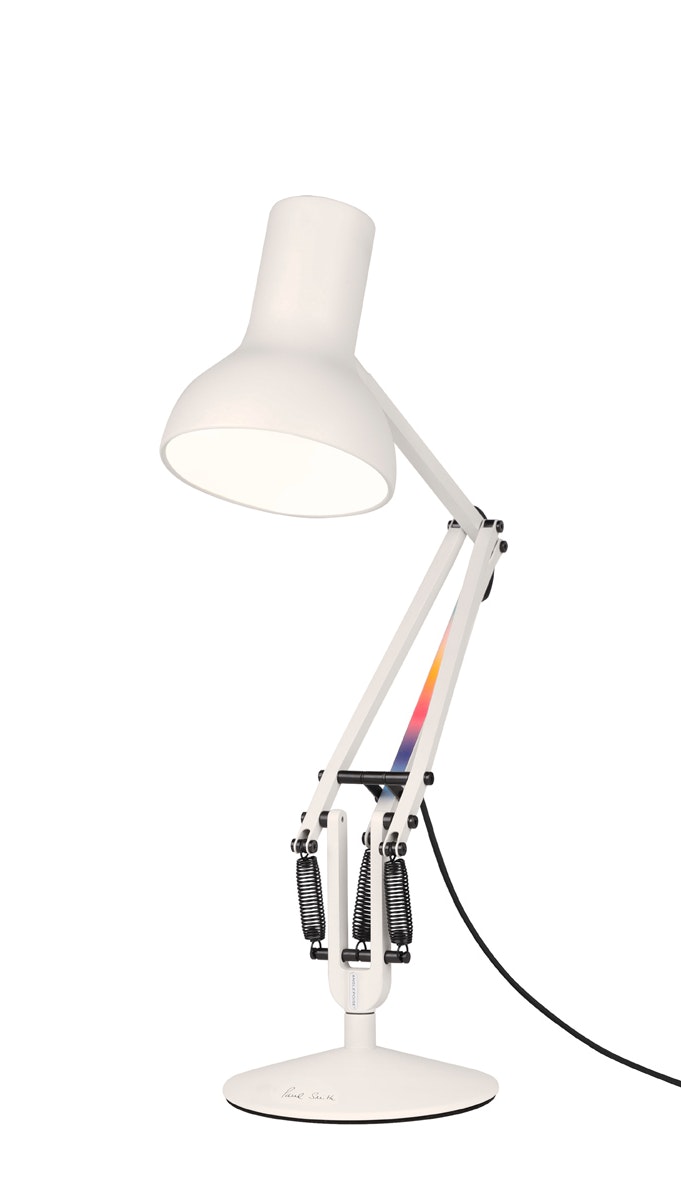 Type 75 Mini Desk Lamp - White / Rainbow