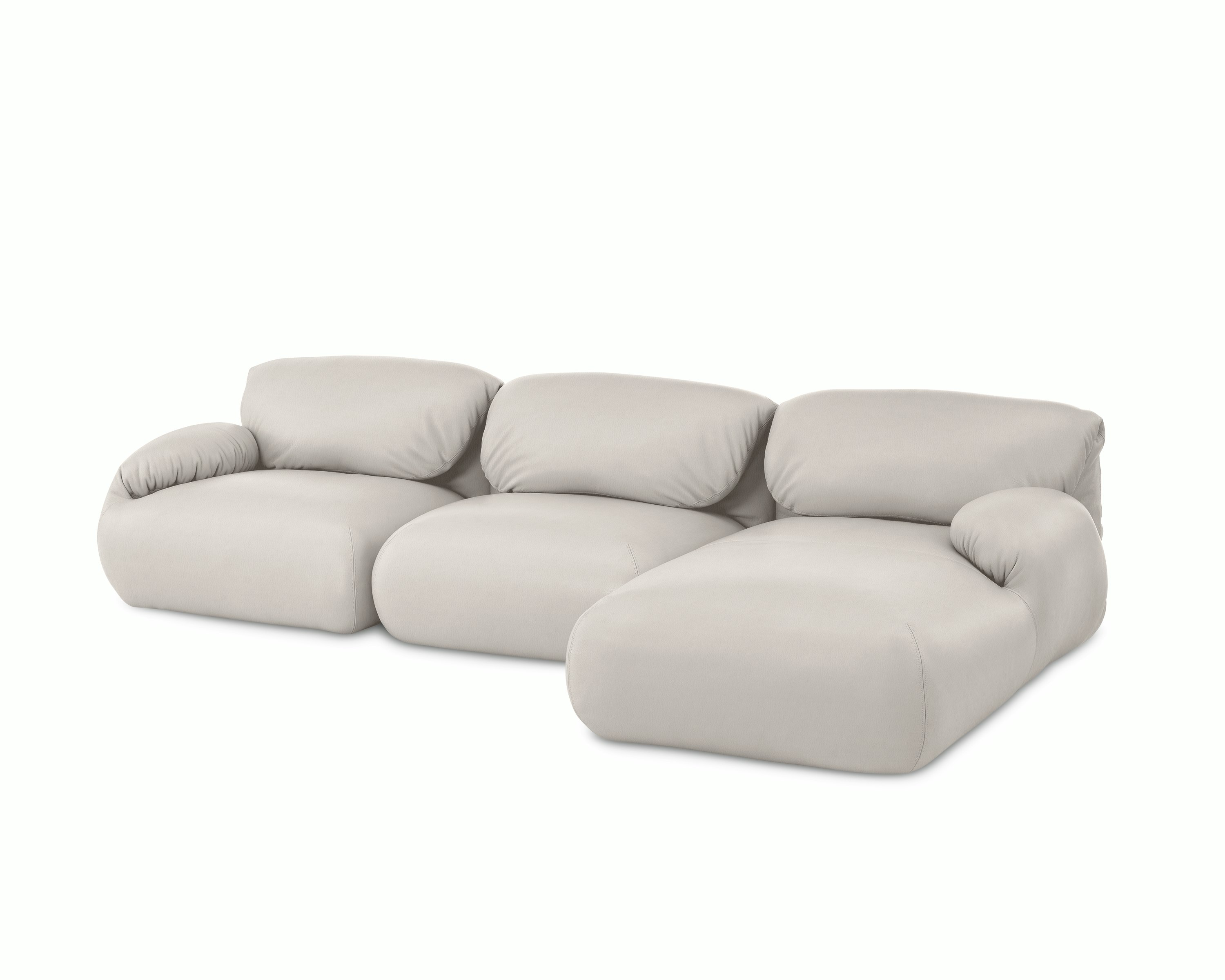 Luva Modular 3 Seat Sectional  - Right