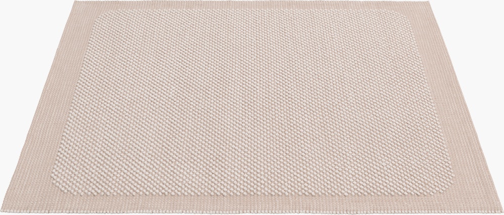 Pebble rug 170x240 pale rose