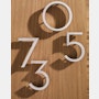 Neutra Modern House Numbers