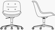 Side Chair - 5 Star Base