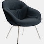 About A Lounge 87 Armchair Soft,  Low Back