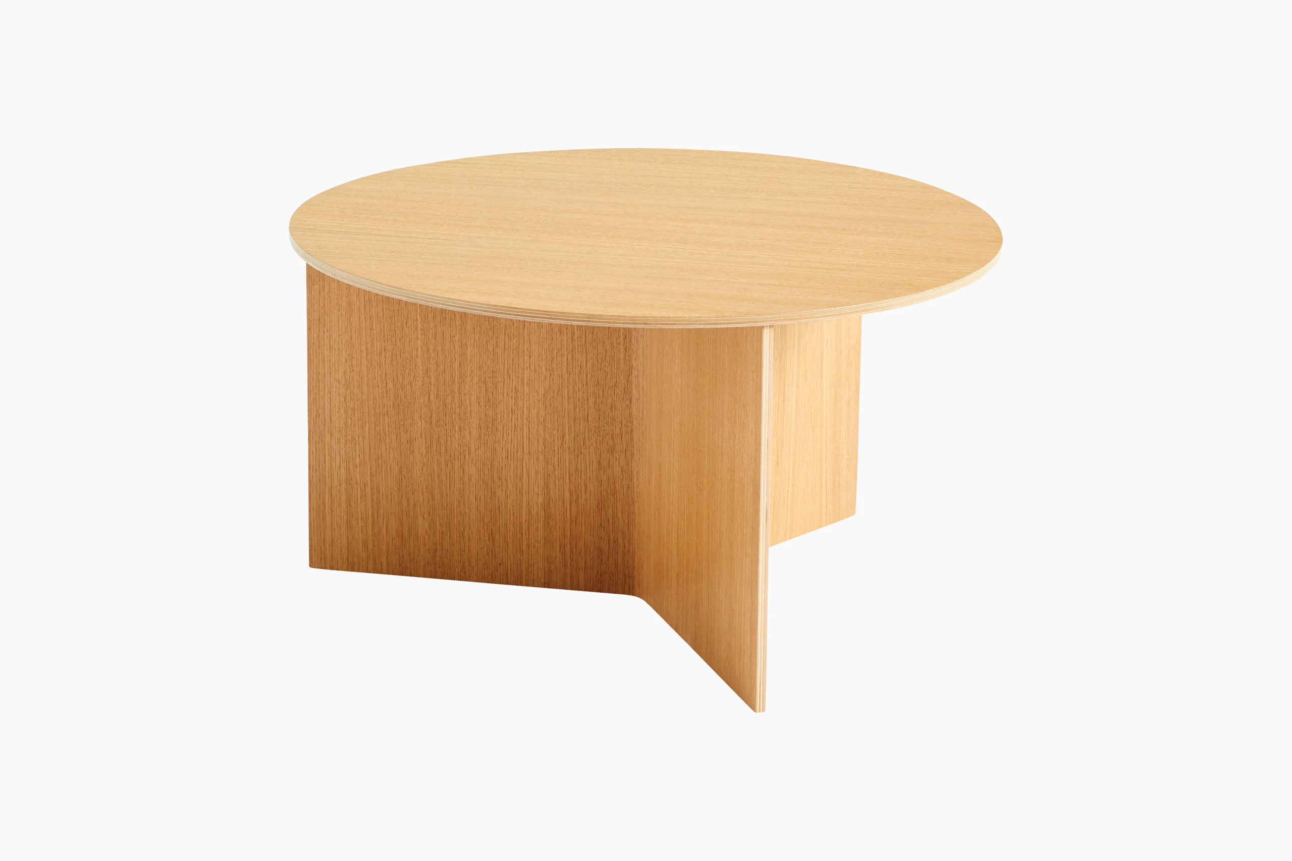 Wood Slit Coffee Table