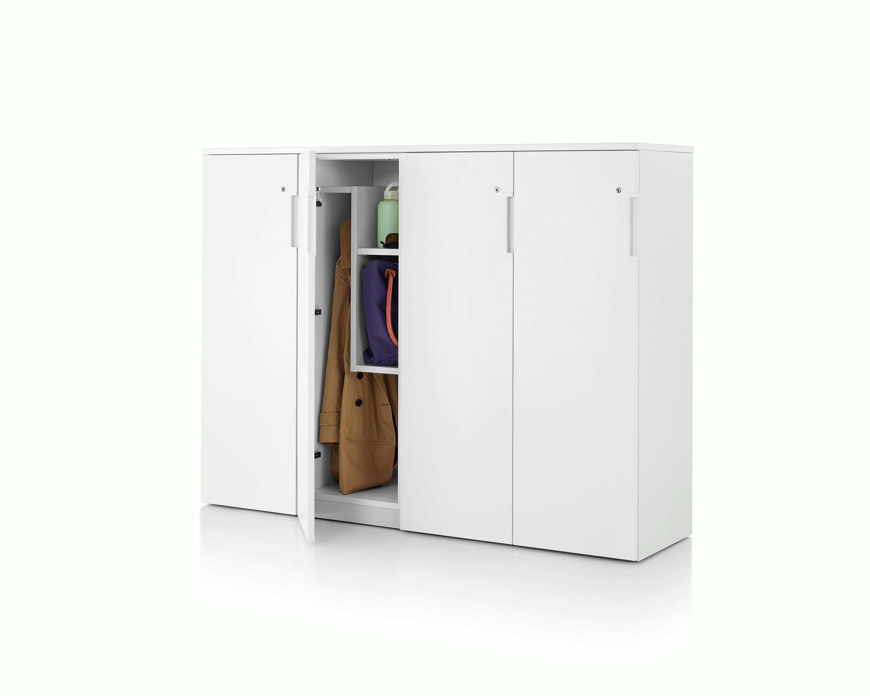 Tu Wood Lockers with Z-Interior