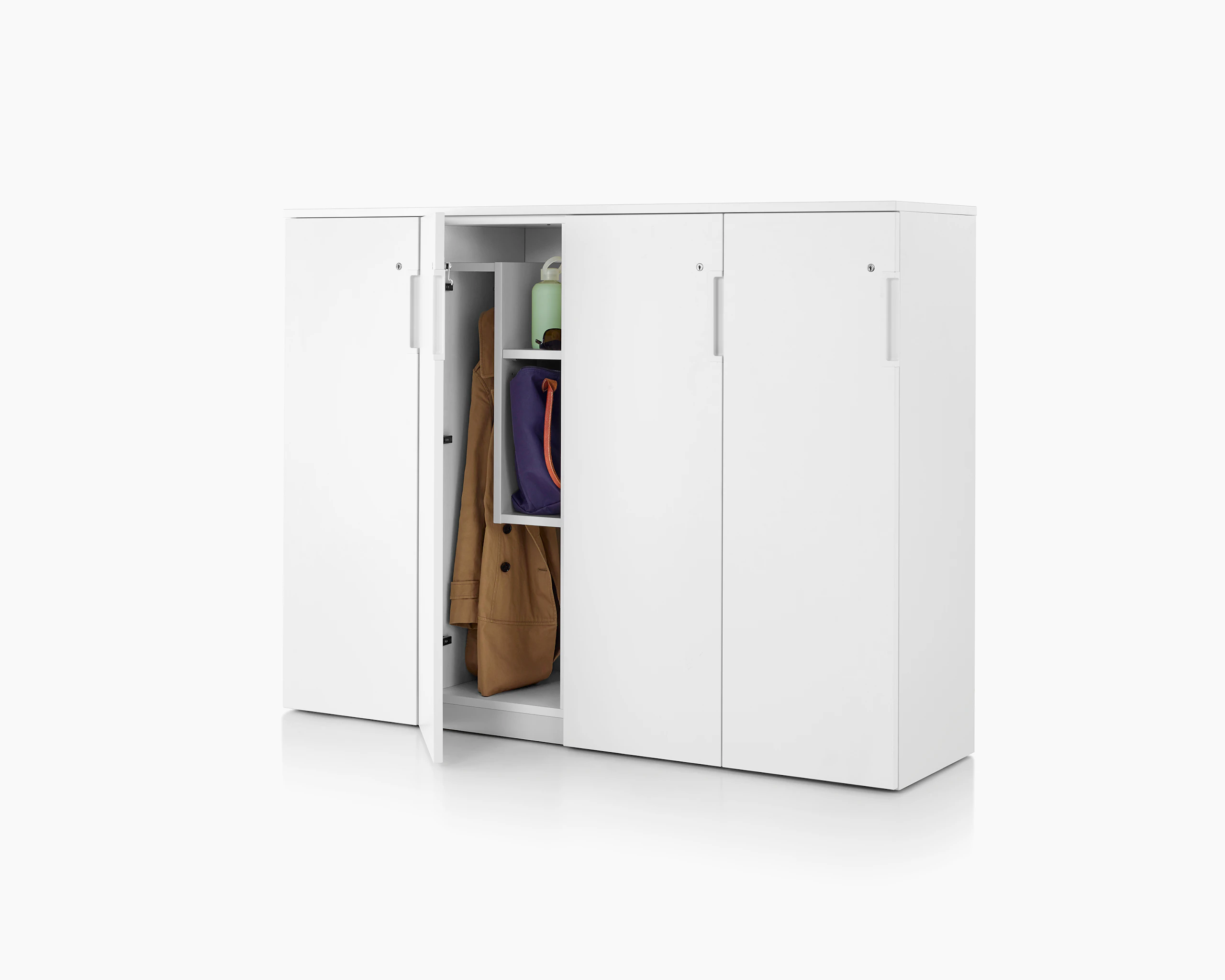 Tu Wood Lockers with Z-Interior