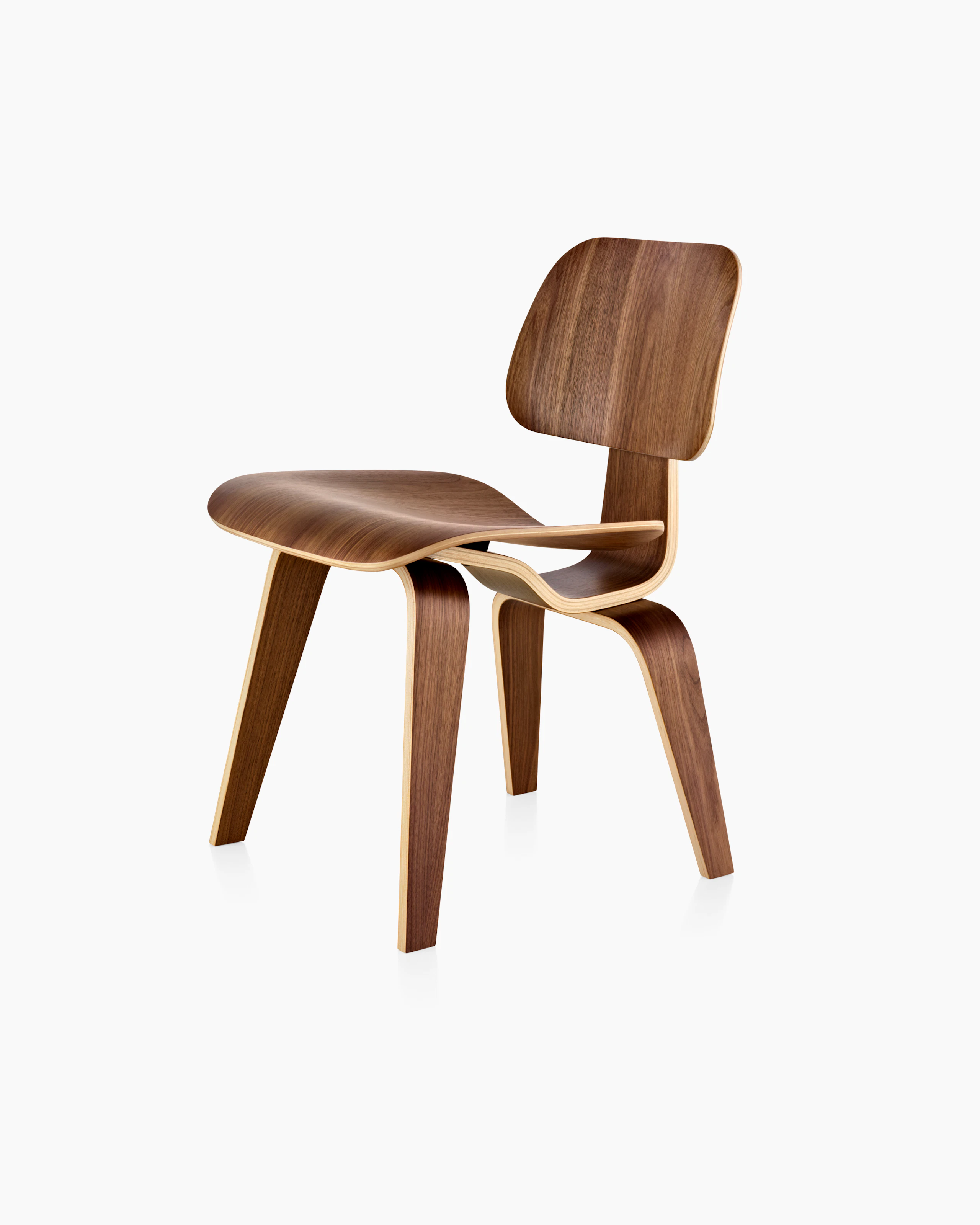 Eames Molded Plywood Dining Chair,Wood Base