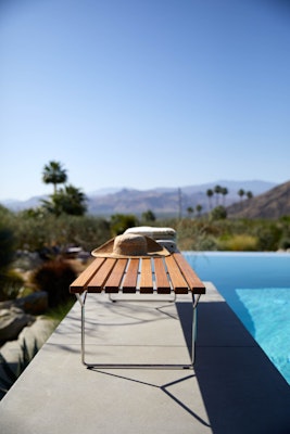 Bertoia Bench