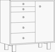 5 Drawer