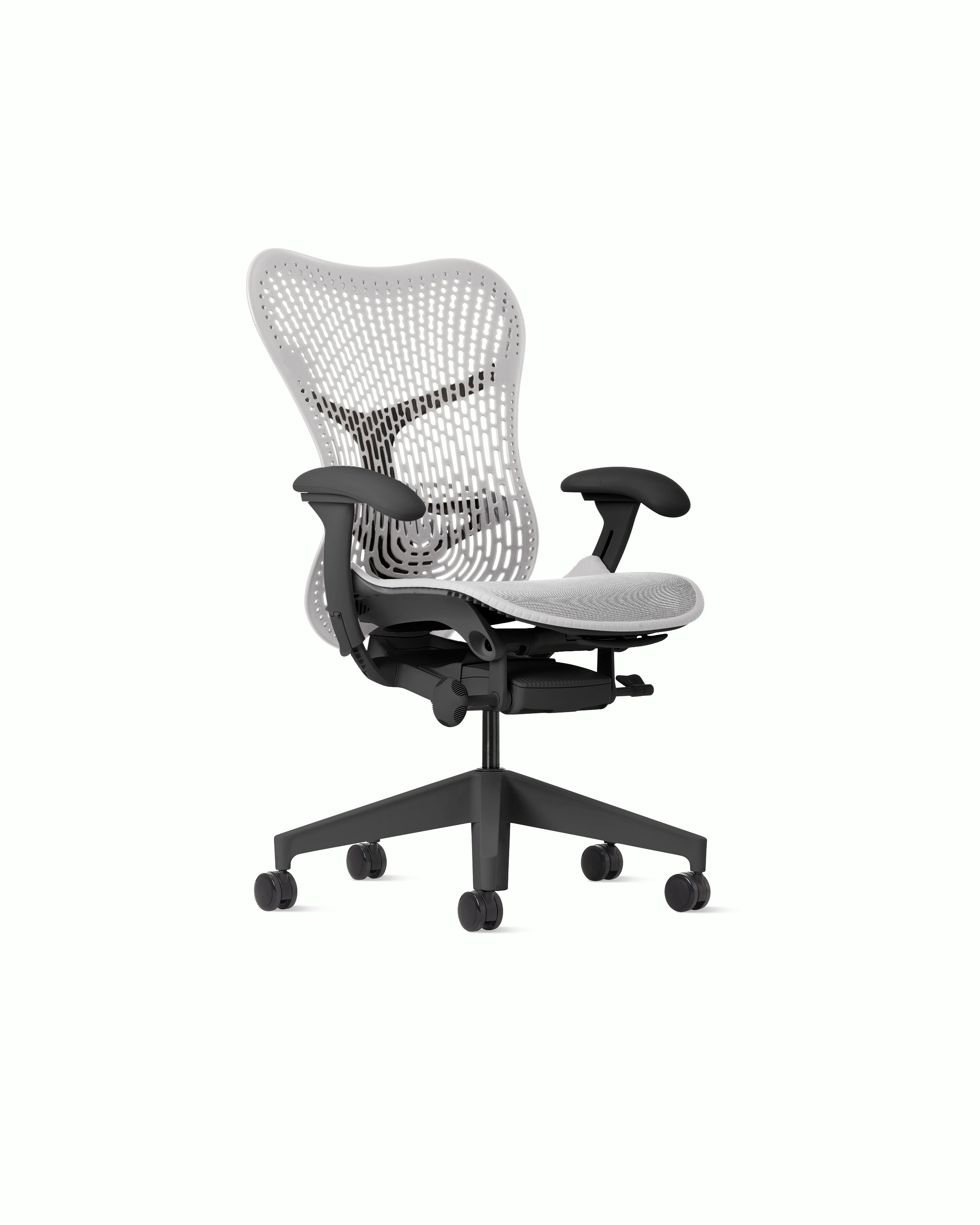 Mirra 2 Chair in Graphite with Alpine Triflex Suspension and FlexFront seat