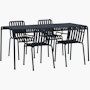 Palissade Dining Set Palissade Dining Set, 4 Armchairs