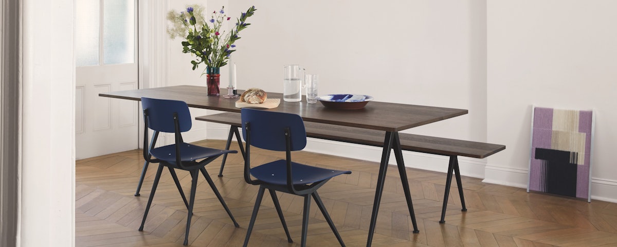 Pyramid Table 02 in a dining room setting