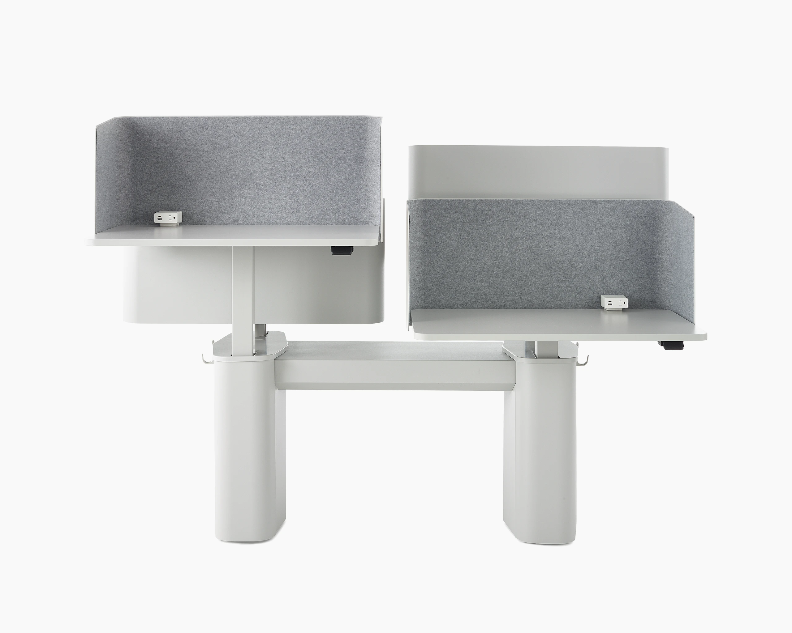 A grey OE1 Micro Pack in a 4-pack configuration, viewed from the front.