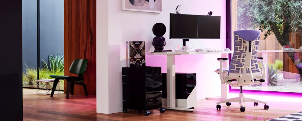 Embody Gaming Chair and Motia Desk