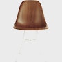 Eames Molded Wood Wire-Base Side Chair (DWSR)