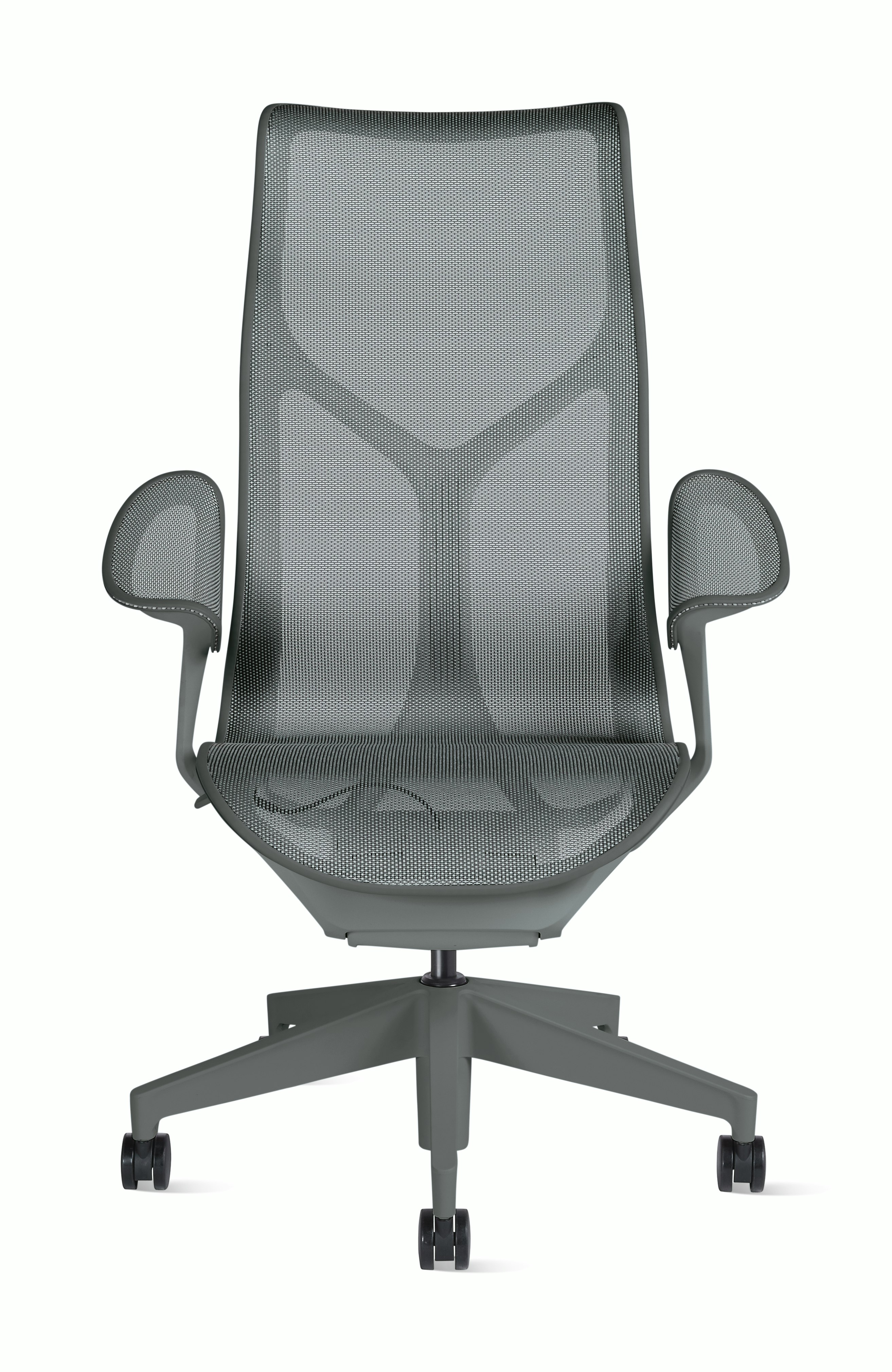 Cosm Task Chair High Back Leaf Arm