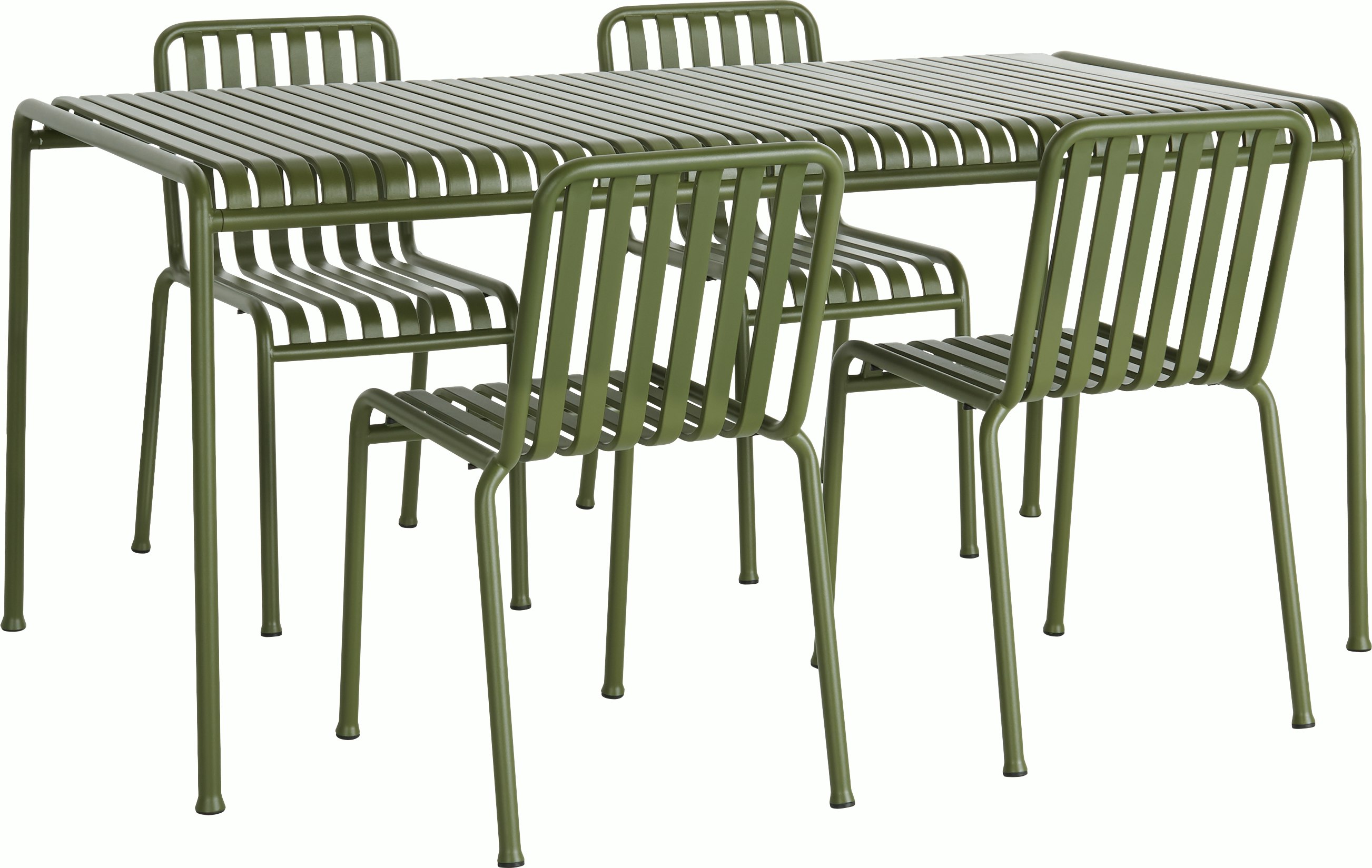Palissade Dining Set, 4 Side Chairs