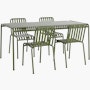 Palissade Dining Set Palissade Dining Set, 4 Side Chairs