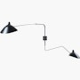Serge Mouille Two-Arm Wall Sconce Serge Mouille Two-Arm Wall Sconce