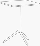 Magis Central Table Square