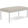 Florence Knoll™ Relaxed Bench Florence Knoll Relaxed Bench, Rectangular