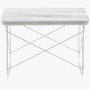 Eames Wire Base Low Table Eames Wire Base Low Table, Marble