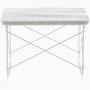 Eames Wire Base Low Table Eames Wire Base Low Table, Marble
