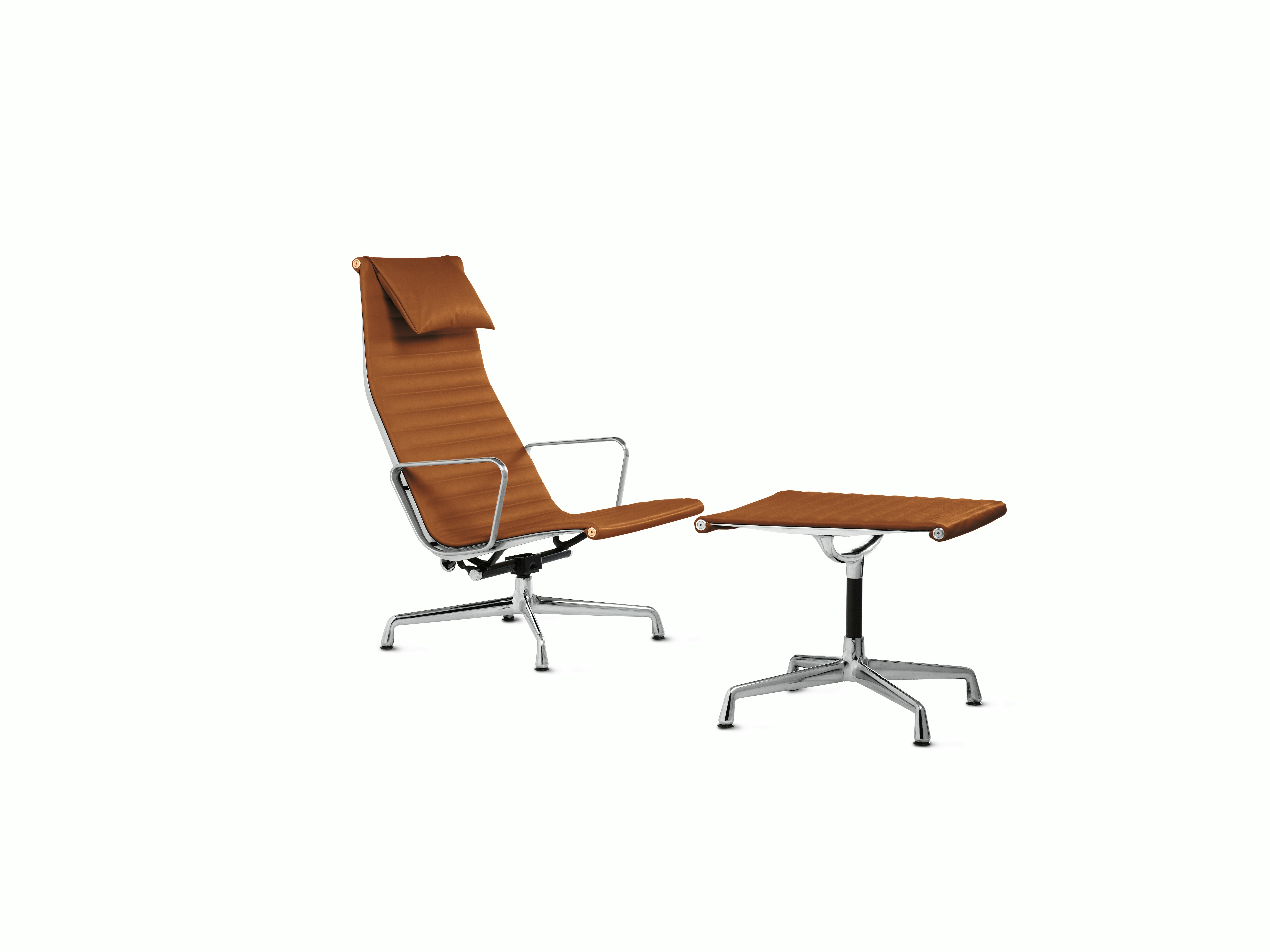 Eames Aluminum Lounge Chair 4 Star Base