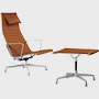 Eames Aluminum Lounge Chair 4 Star Base