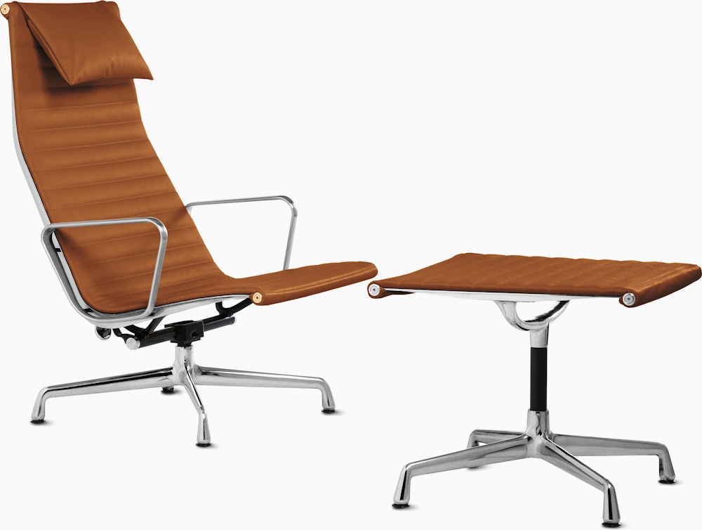 Eames Aluminum Lounge Chair 4 Star Base