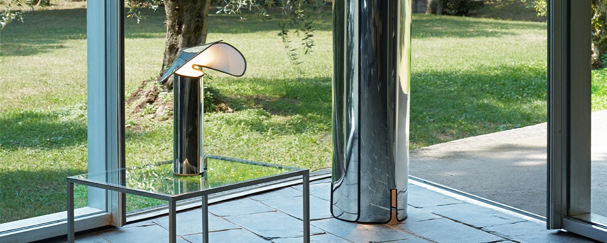 Chiara Table Lamp on a side table
