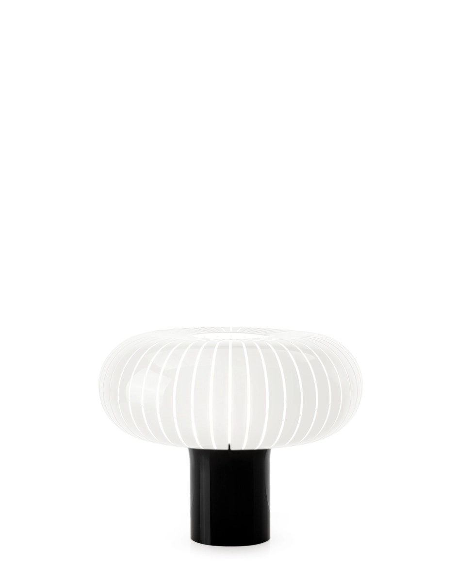 Teresa Table Lamp - White/Black