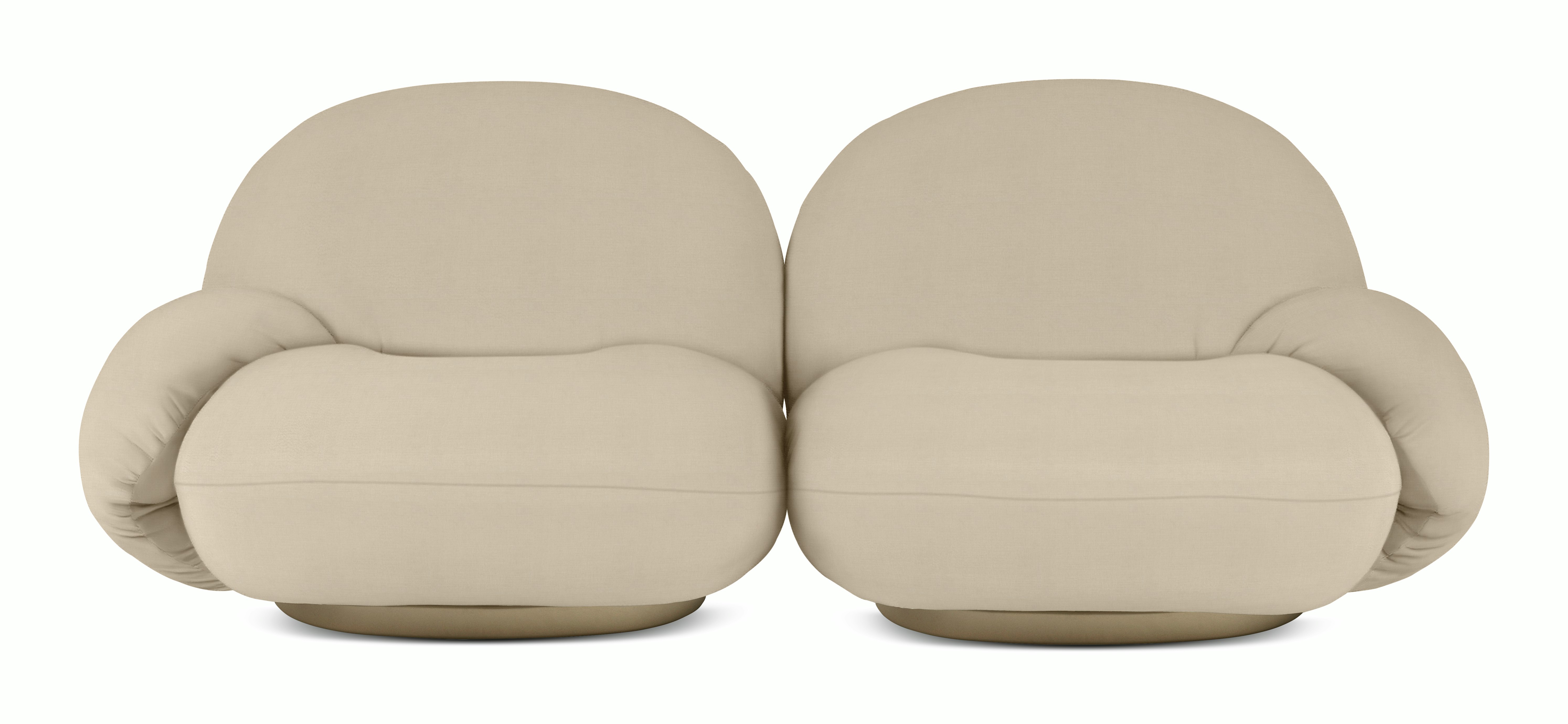Pacha Sofa -  Two Seater,  Without Center Arms