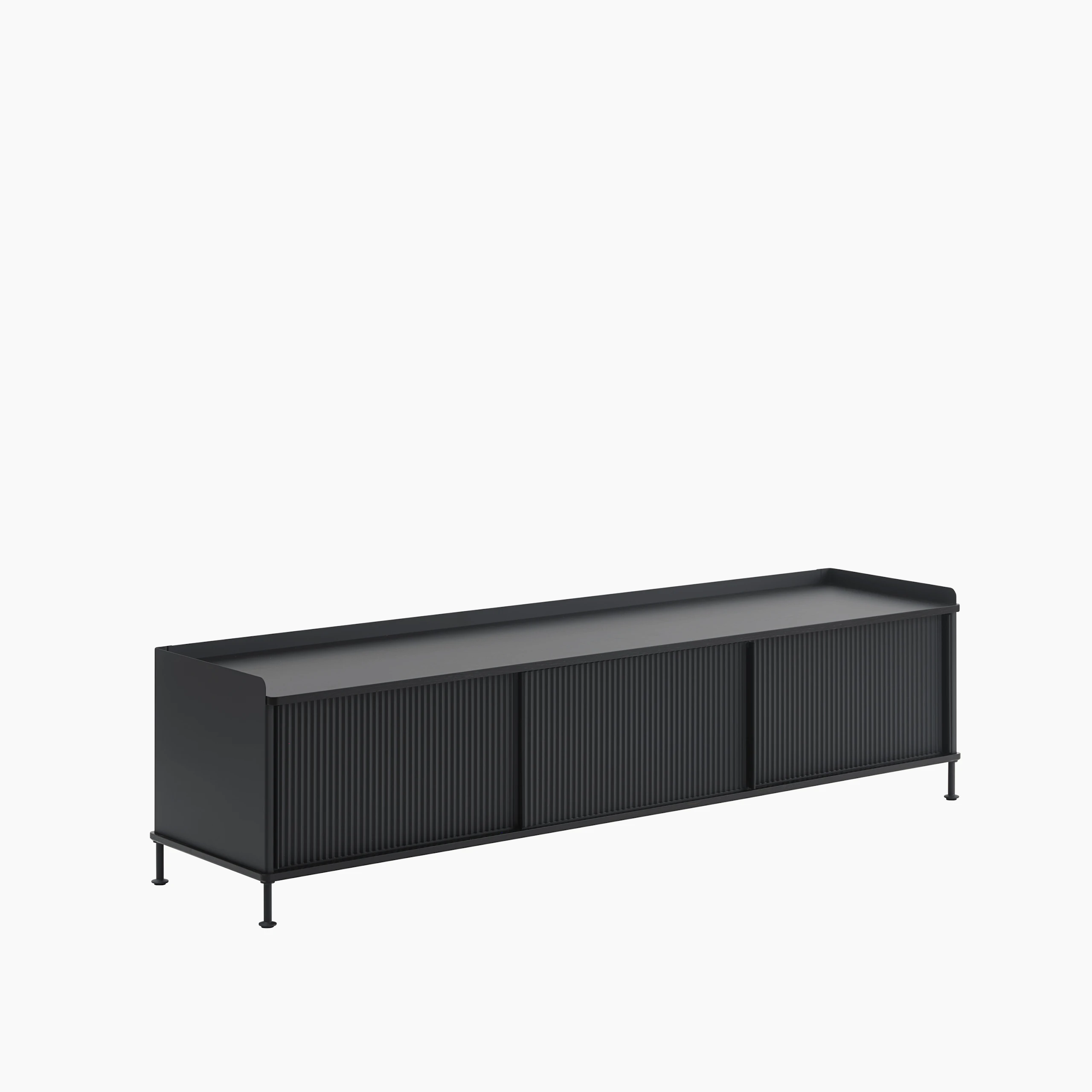 Enfold sideboard 186x45 h48 anthracite black side