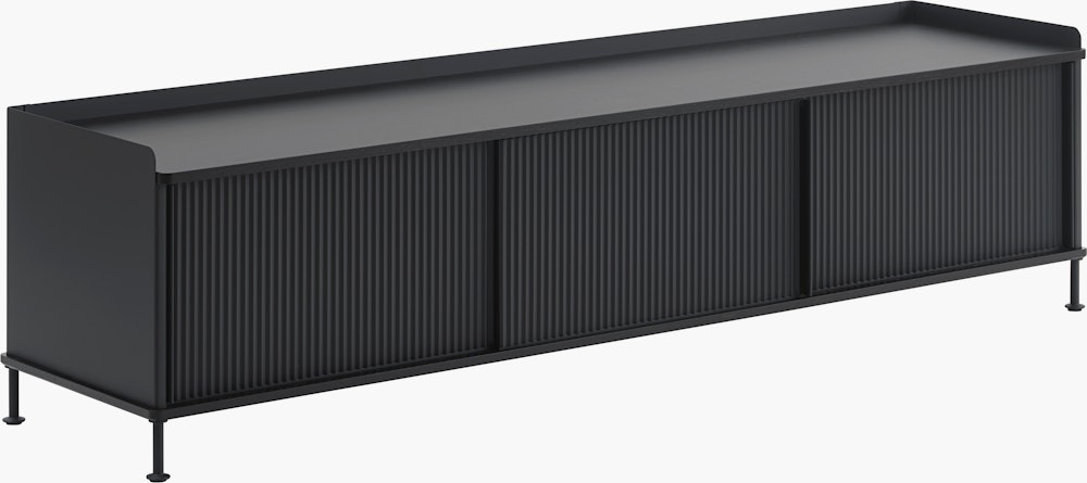 Enfold sideboard 186x45 h48 anthracite black side