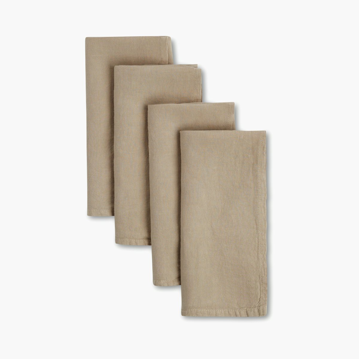 Simple Linen Napkins - Set of 4