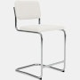 Cesca Stool Fully Upholstered, Hourglass, Air, Counter
