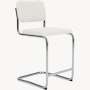 Cesca Stool Fully Upholstered, Hourglass, Air, Counter