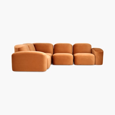Muse Four Seat Corner Sectional