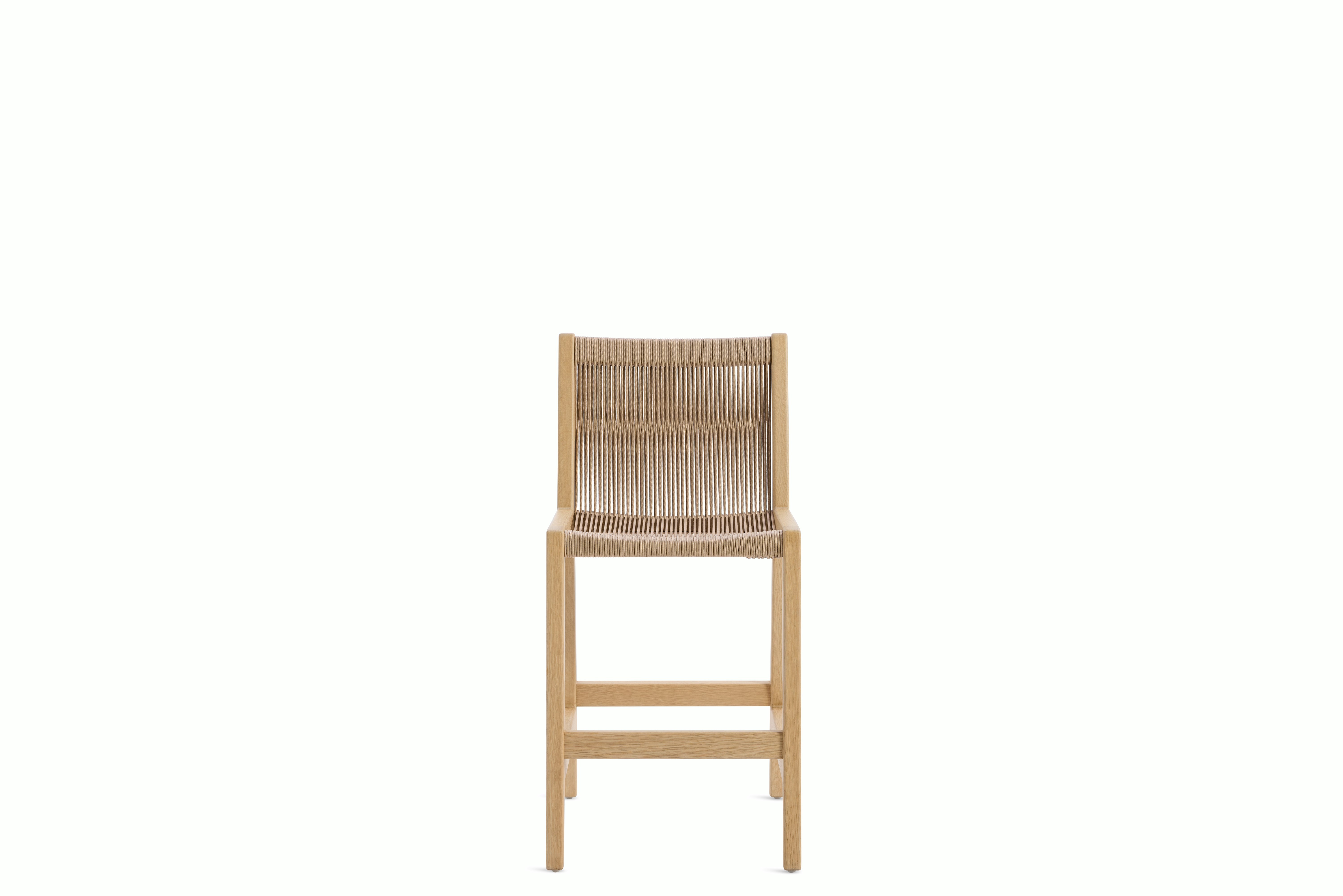 Duet Counter Stool - white-oak