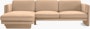 Pastille Sectional Chaise, 105"