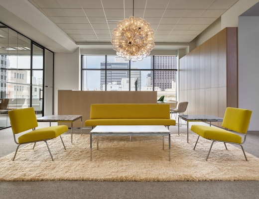 MillerKnoll San Francisco Showroom with Florence Knoll Model 31 and 33 and Florence Knoll Coffee Tables MillerKnoll San Francisco Showroom Florence Knoll Model 31 33 Coffee Table