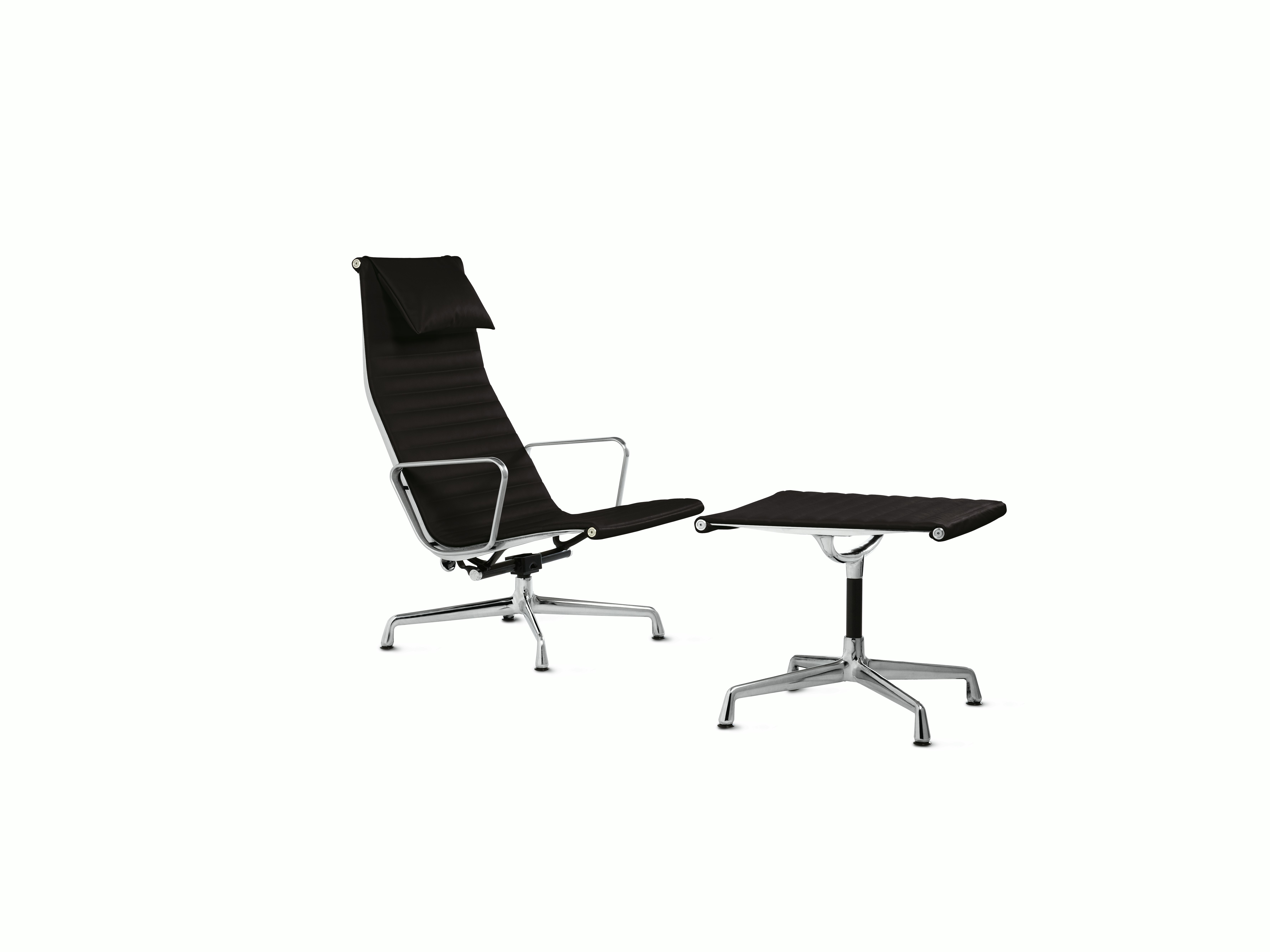 Eames Aluminum Lounge Chair 4 Star Base