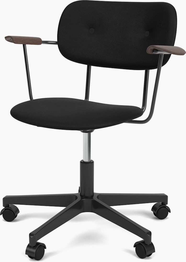 Co Veneer Task Chair in black