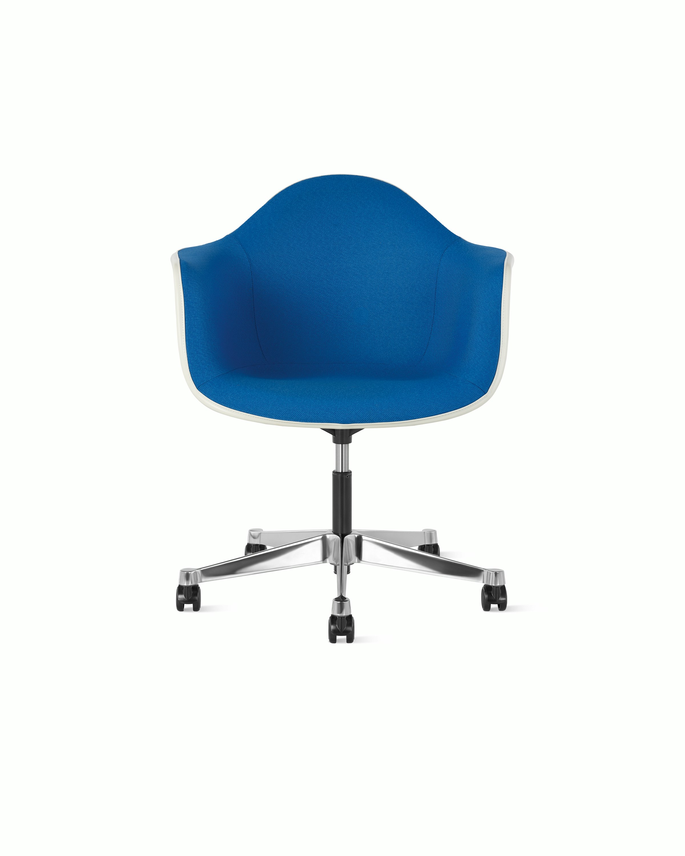 Eames Upholstered Molded Plastic Task Armchair