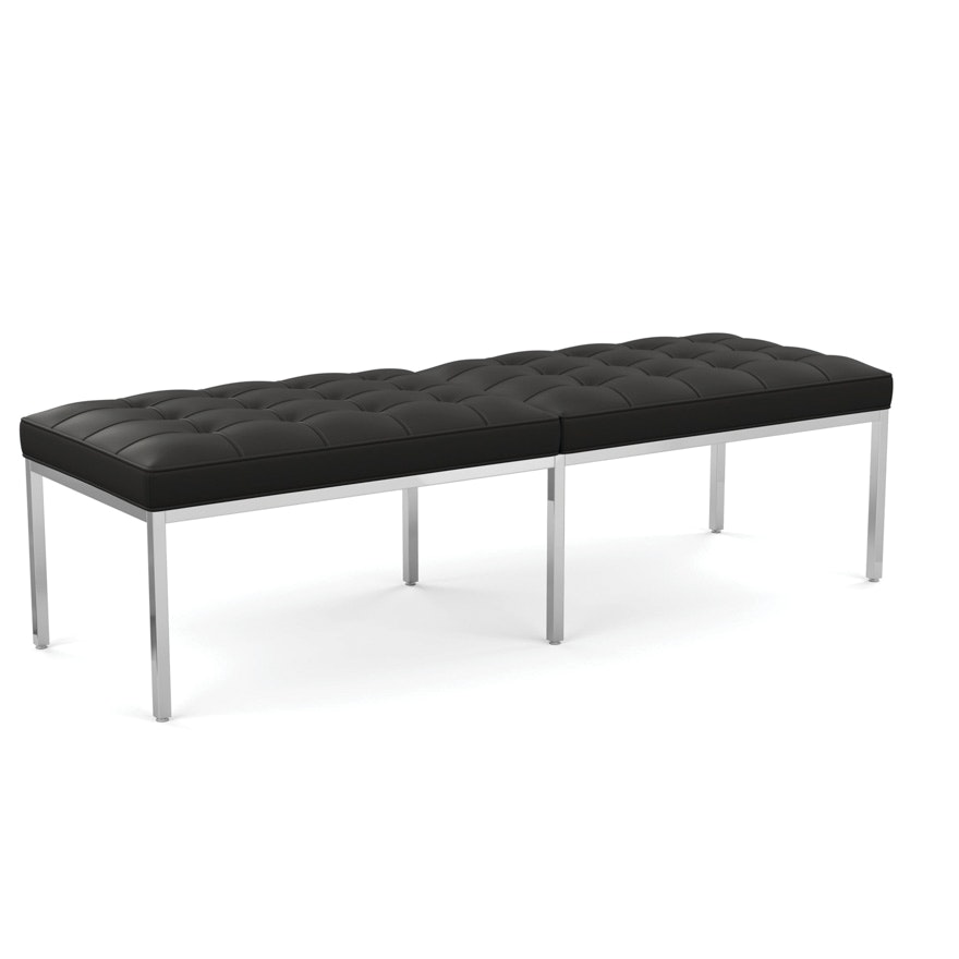 Florence Knoll Bench, Three Seater