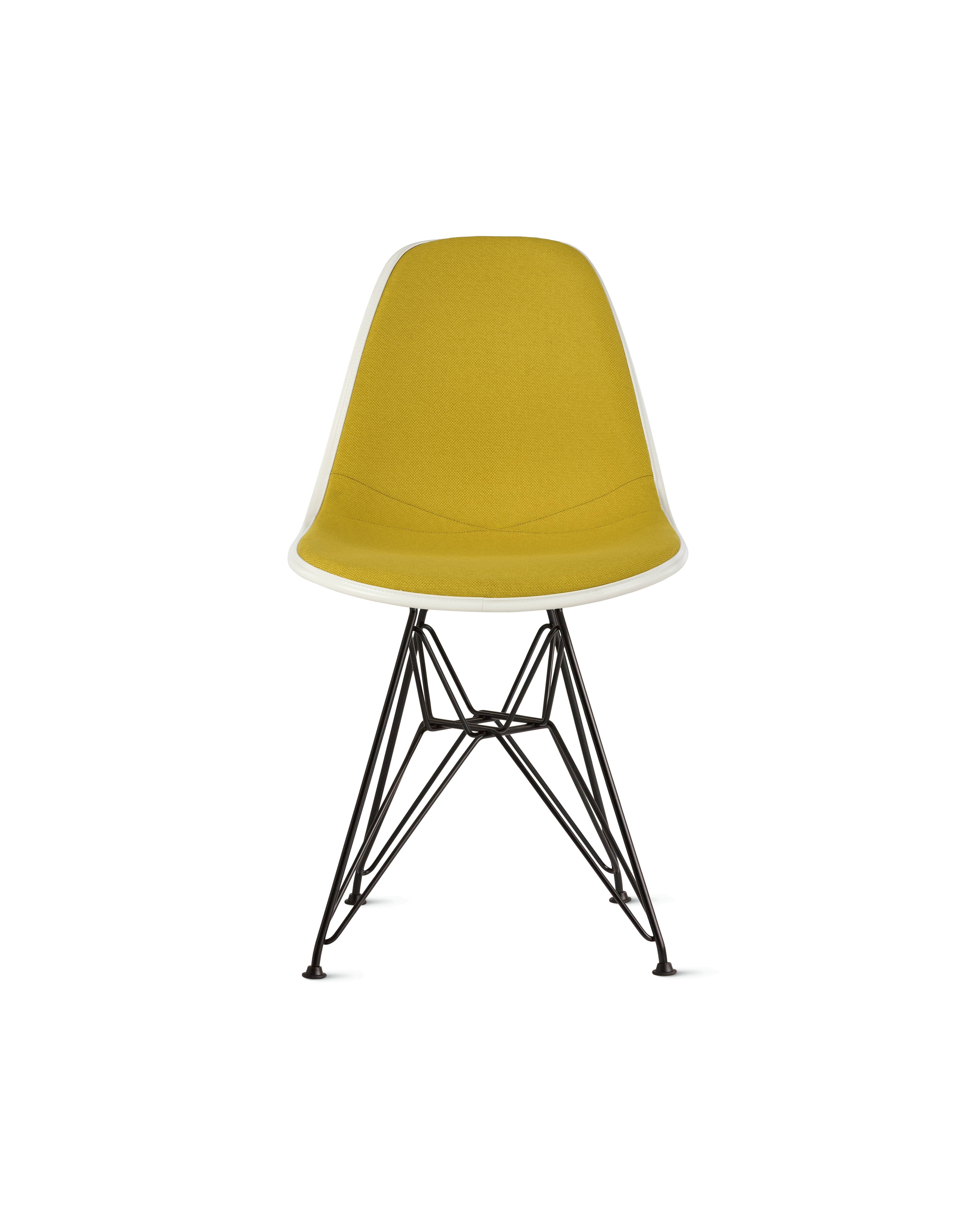 Herman Miller Eames ライムイエロー Eames Upholstered Molded Plastic Side Chair – Herman Miller Store CA