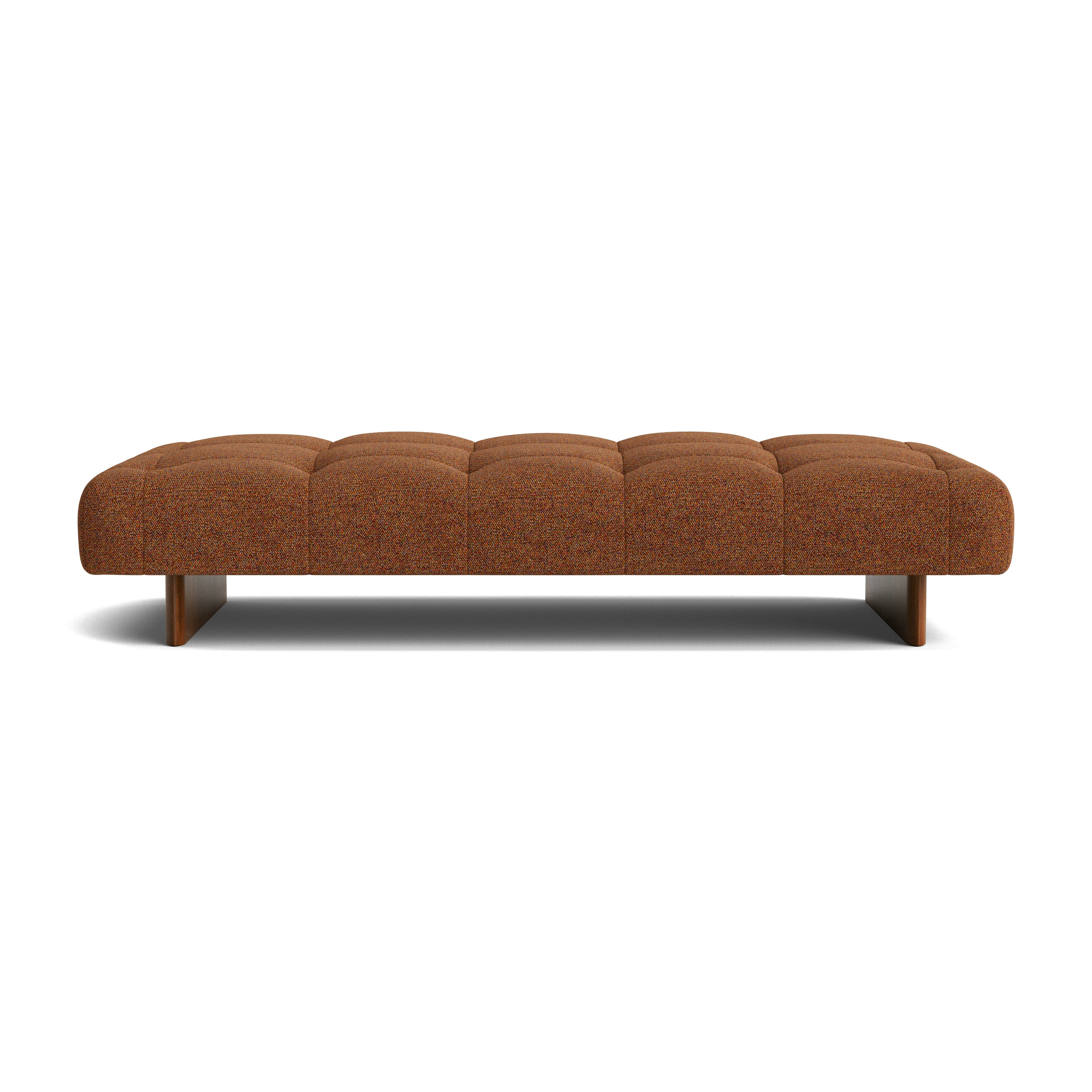 Quilton Lift Daybed - Loft, 500 Flame, Lacquered Walnut