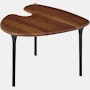 Cyclade Table, mid walnut